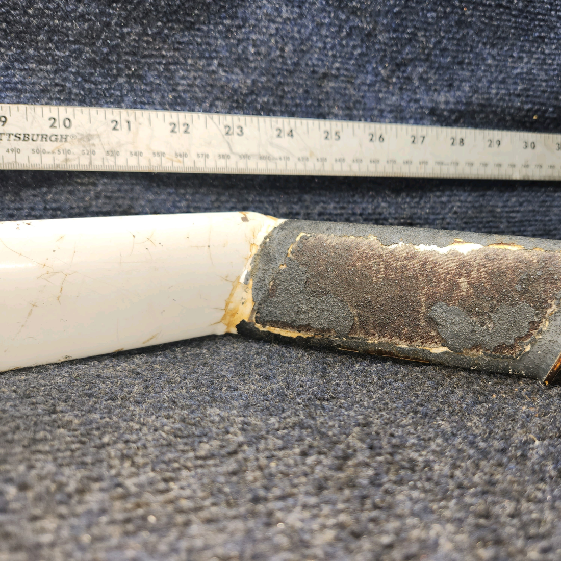 Used aircraft parts for sale, 65384-000 Piper PA28-140 Cabin Step - has repair