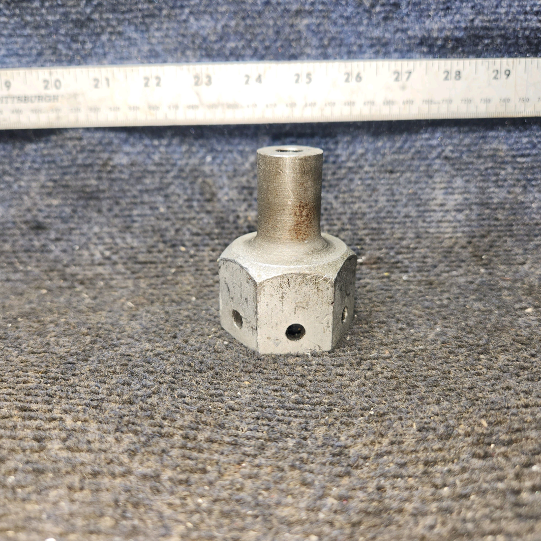 Used aircraft parts for sale, 0441130-2 cessna 150G Main Gear Axle Fairing Nut – 2.6235 in Length