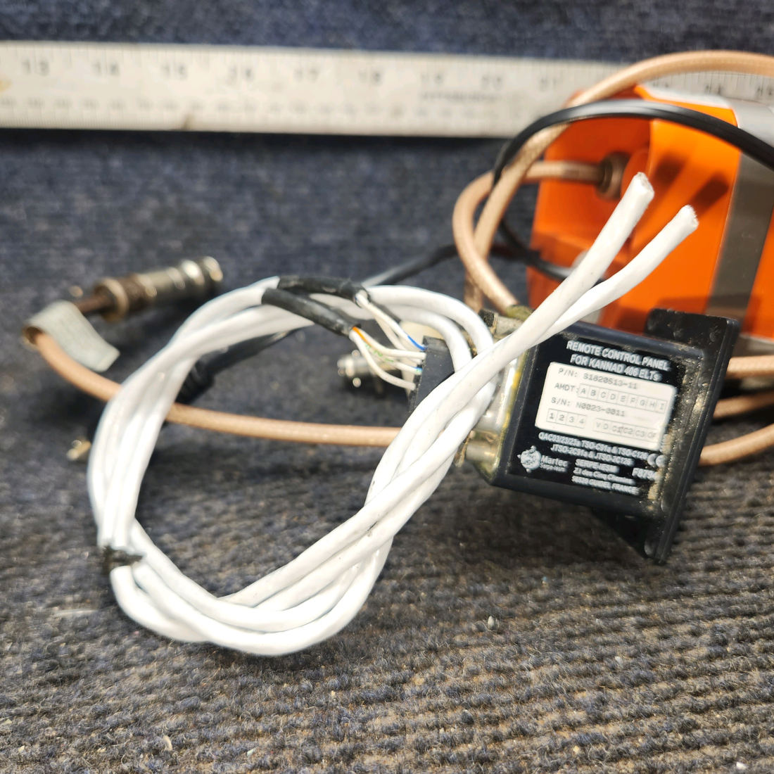 Used aircraft parts for sale, E-04 406 ACK E-04 Cessna 172E ELT with Antenna & Switch