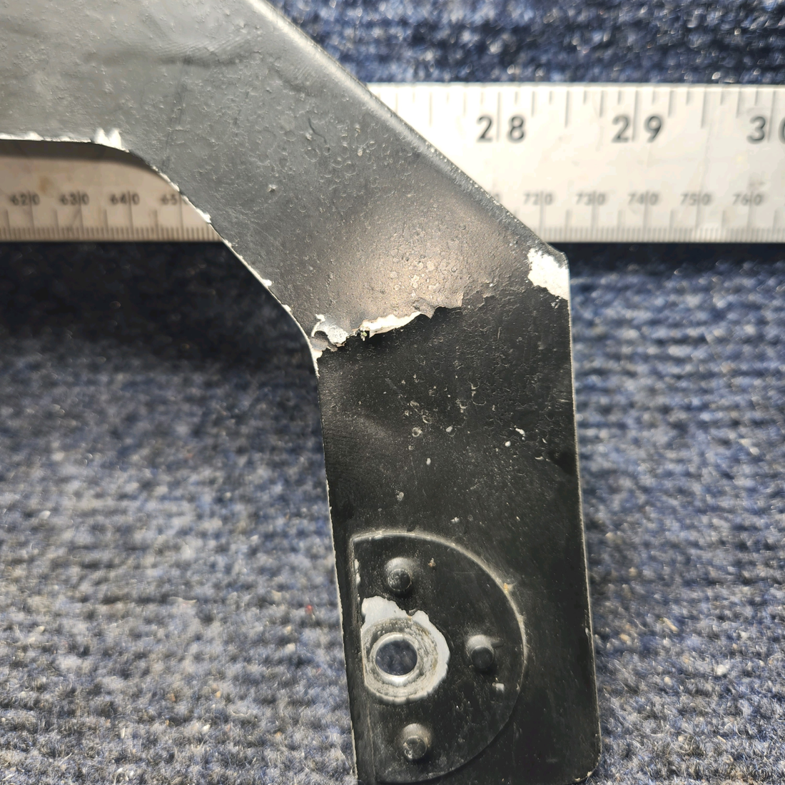 Used aircraft parts for sale, 63615-04 Piper PA28-140 Baffle Right Side Rear