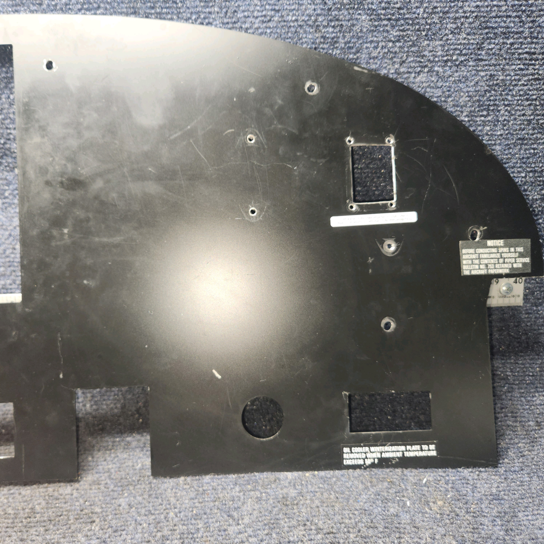 Used aircraft parts for sale, Custom  Instrument Panel Piper PA28-140 Custom-Built Instrument Panel for Garmin G5s