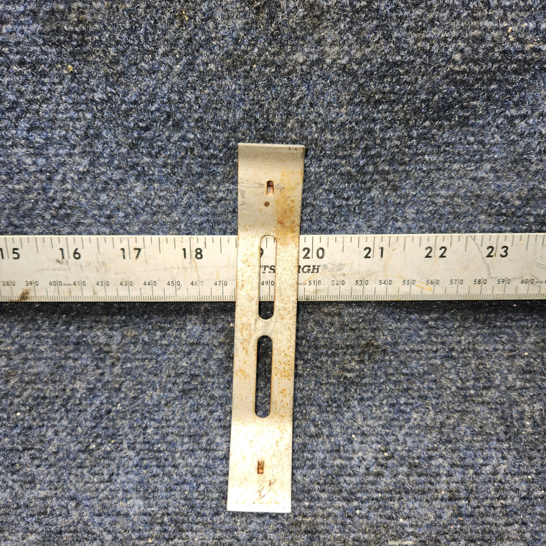 Used aircraft parts for sale, 72152 / 71611 / 71610 Lycoming O-540 PIPER PA-24-250 Intercylinder Baffele with retainer  & Hook