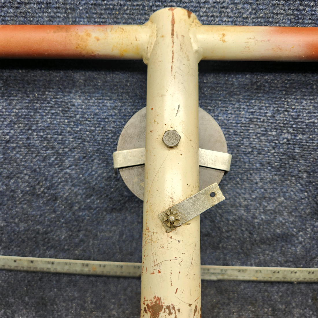 Used aircraft parts for sale, 169-524018-21 Beechcraft A23A Musketeer Custom III CONTROL COLUMN ASSEMBLY