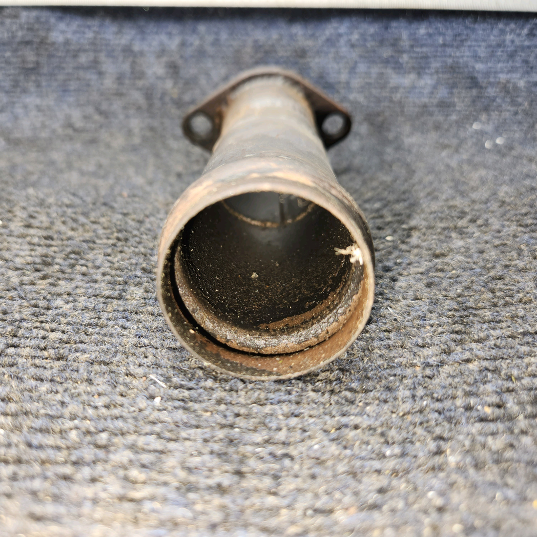 Used aircraft parts for sale, 0550176-13 Continental O-300 Cessna C175 Curved Exhaust Riser