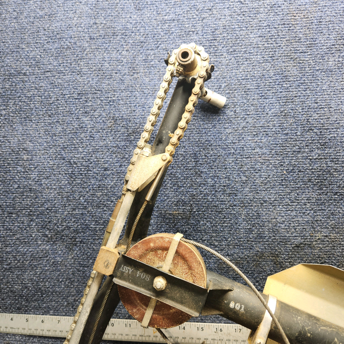 Used aircraft parts for sale, 0411221-4 Cessna 172 Control Tee Assembly