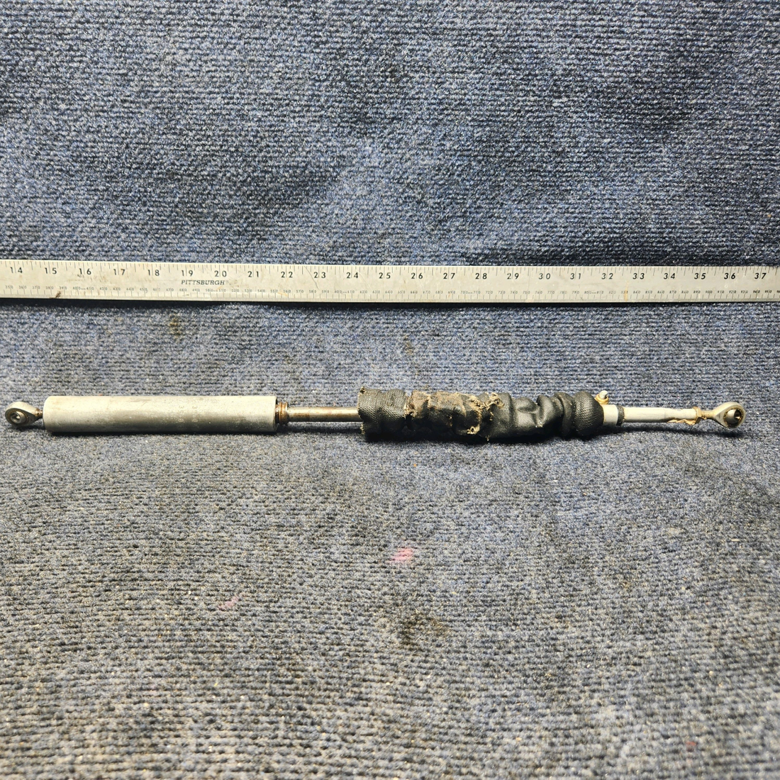 Used aircraft parts for sale, 35-825165 Beechcraft A23A Musketeer Custom III BARREL ASSEMBLY NOSE GEAR STEERING ARM