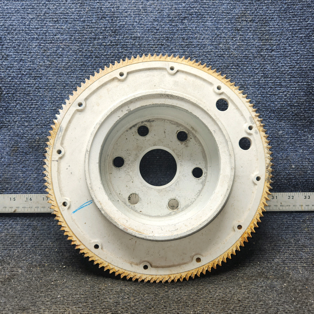 Used aircraft parts for sale, LW-11837 Piper PA-28-140 Starter Ring Gear