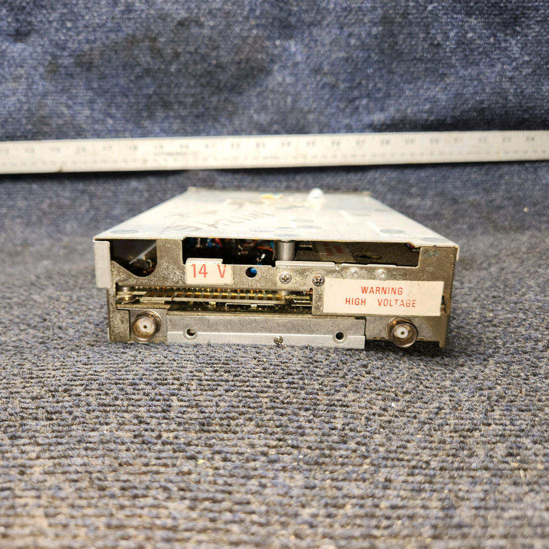 Used aircraft parts for sale, 069-1024-00 Bendix King KX 155 Beechcraft C23 SUNDOWNER NAV/COM with Glideslope – 14V, Rack & Connector