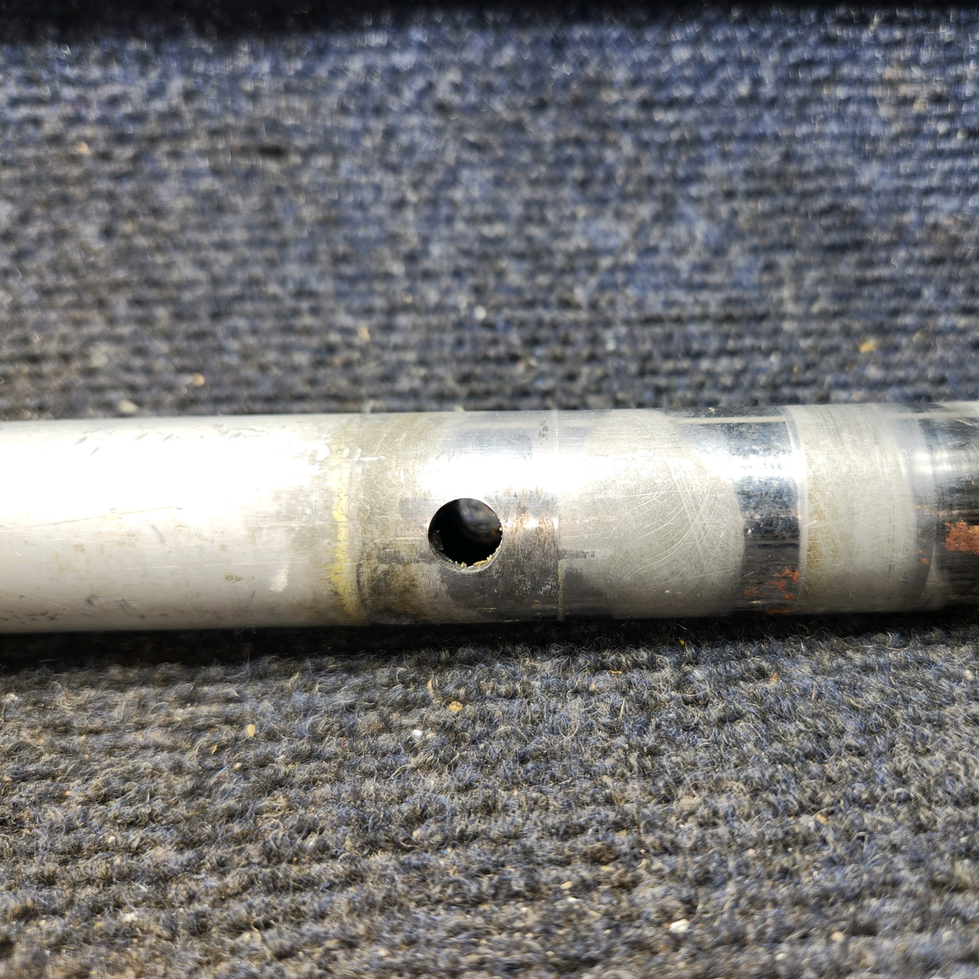 Used aircraft parts for sale, 35-524301 BEECHCRAFT F35 Pilots Rudder Pedal Torque Tube