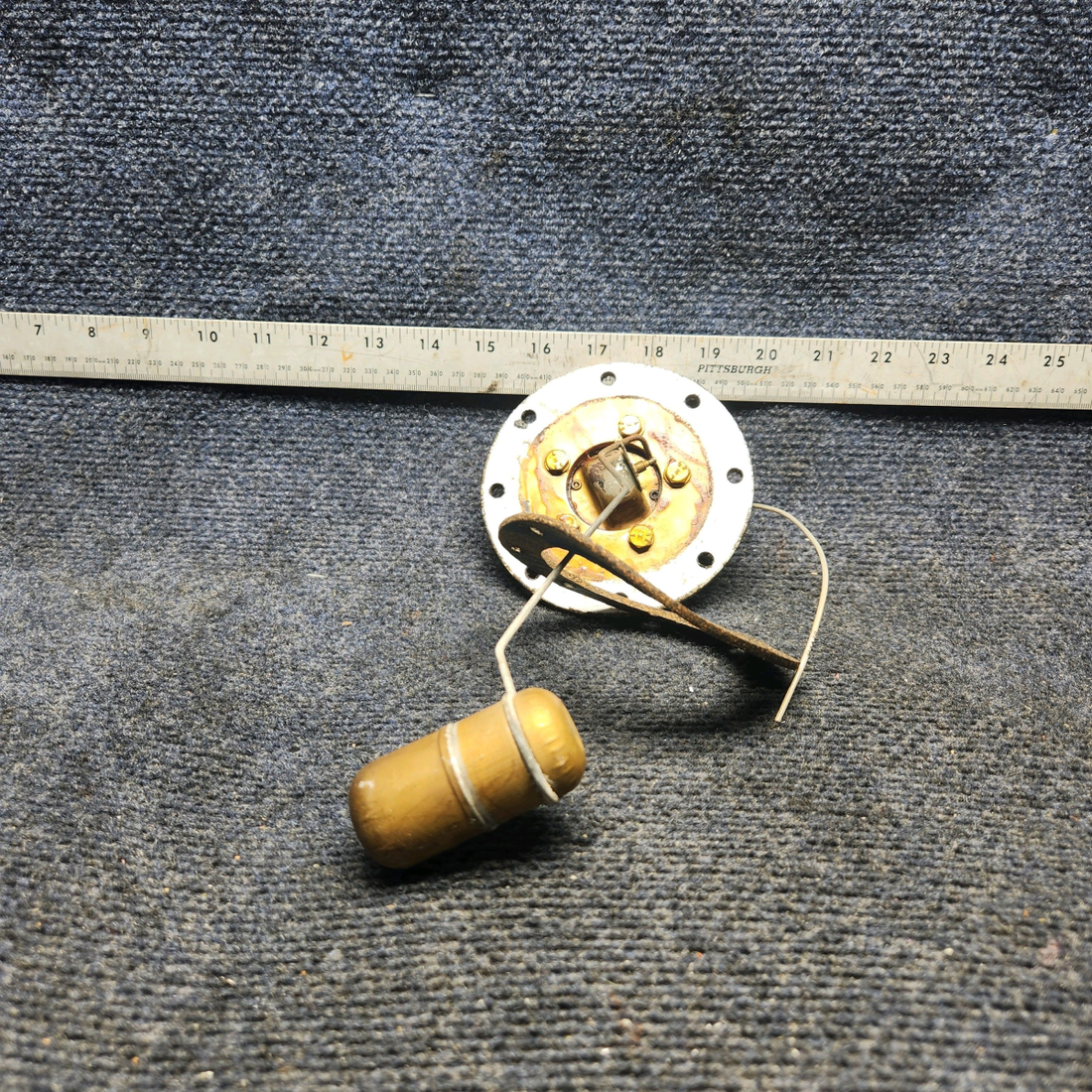 Used aircraft parts for sale, 169-380066-1 Beechcraft A24R Fuel Level Transmitter LH