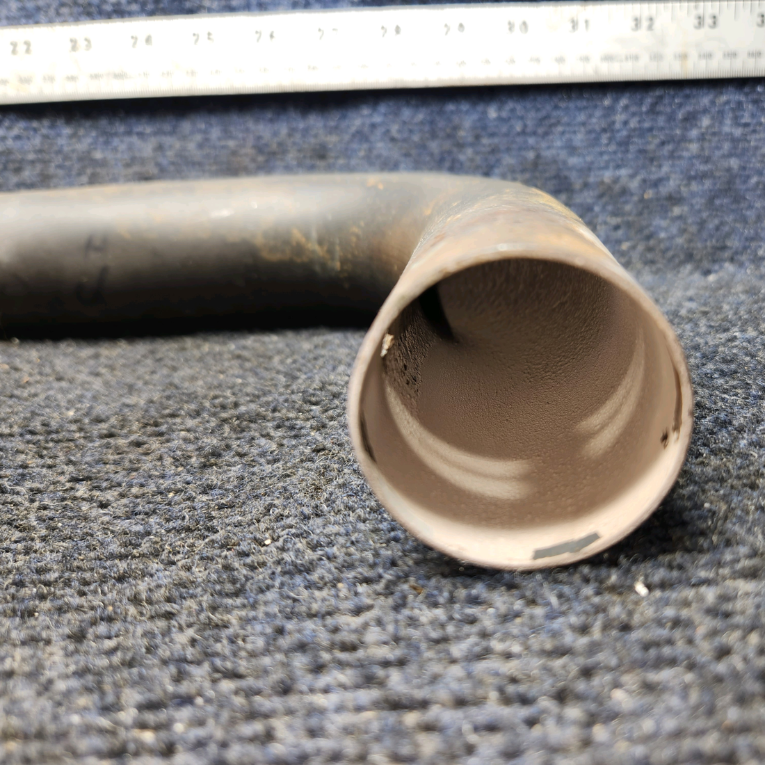 Used aircraft parts for sale, 38137-003 Lycoming IO-540-K1G5 Piper PA32RT-300 Exhaust Stack - LH Middle