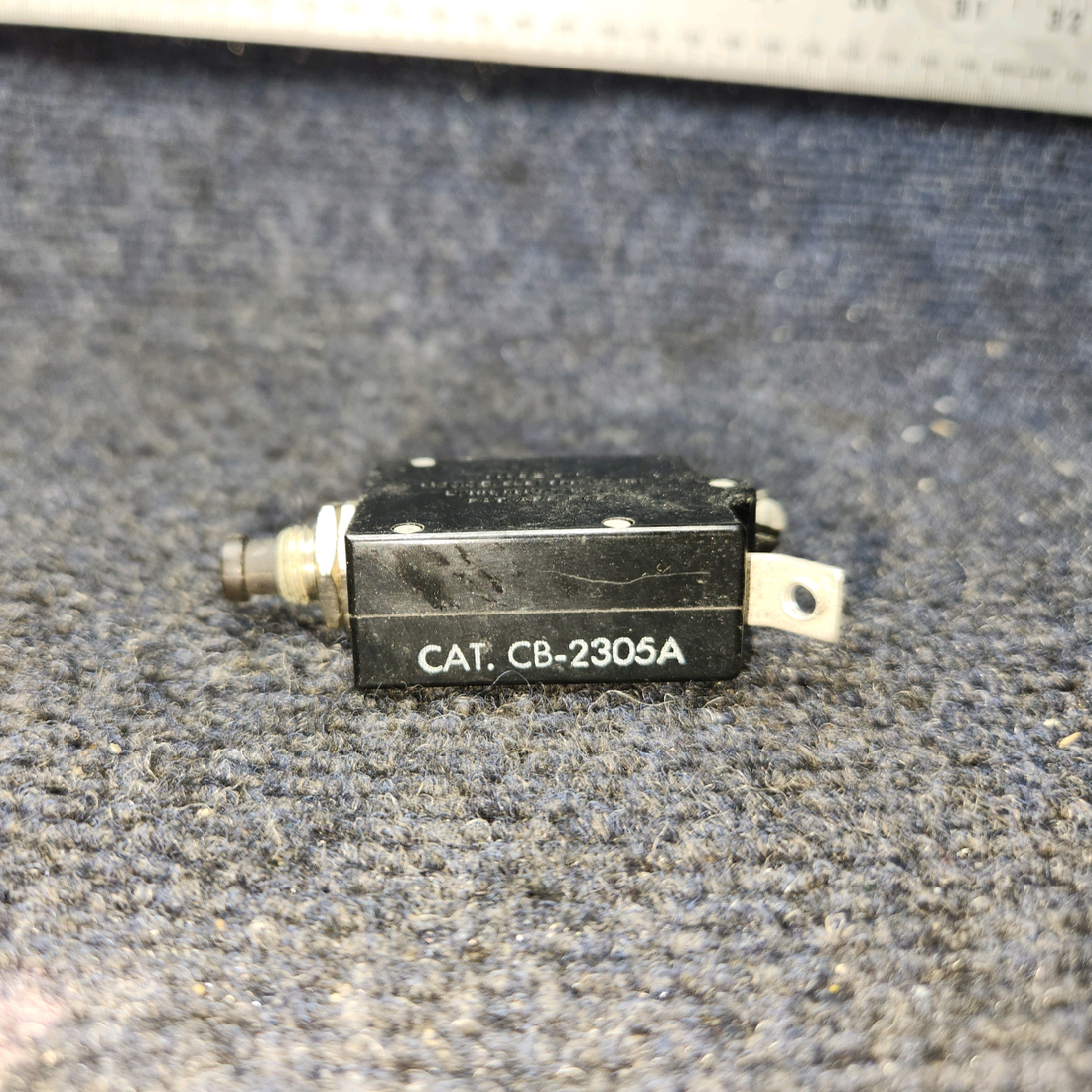 Used aircraft parts for sale, CB‑2305A Wood Electric BEECHCRAFT 95-55B Push-Button Circuit Breaker - Price per each