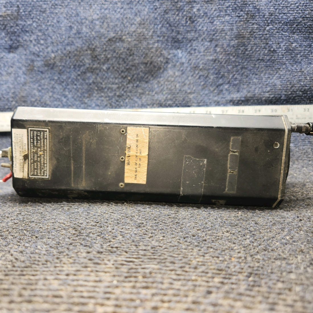 Used aircraft parts for sale, NAV-121 TSO Narco Avionics cessna 172k VOR, Localizer, Navigation Indicator