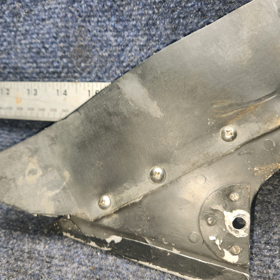 Used aircraft parts for sale, 63612-11 Piper PA28-140 Baffle Right Side Front