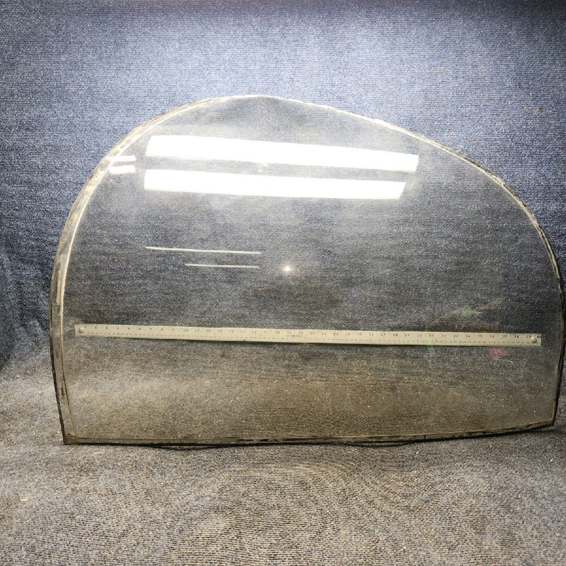Used aircraft parts for sale, 79296-017 piper PA-28-181 Windshield Assy - RH (Thickness: 0.250")