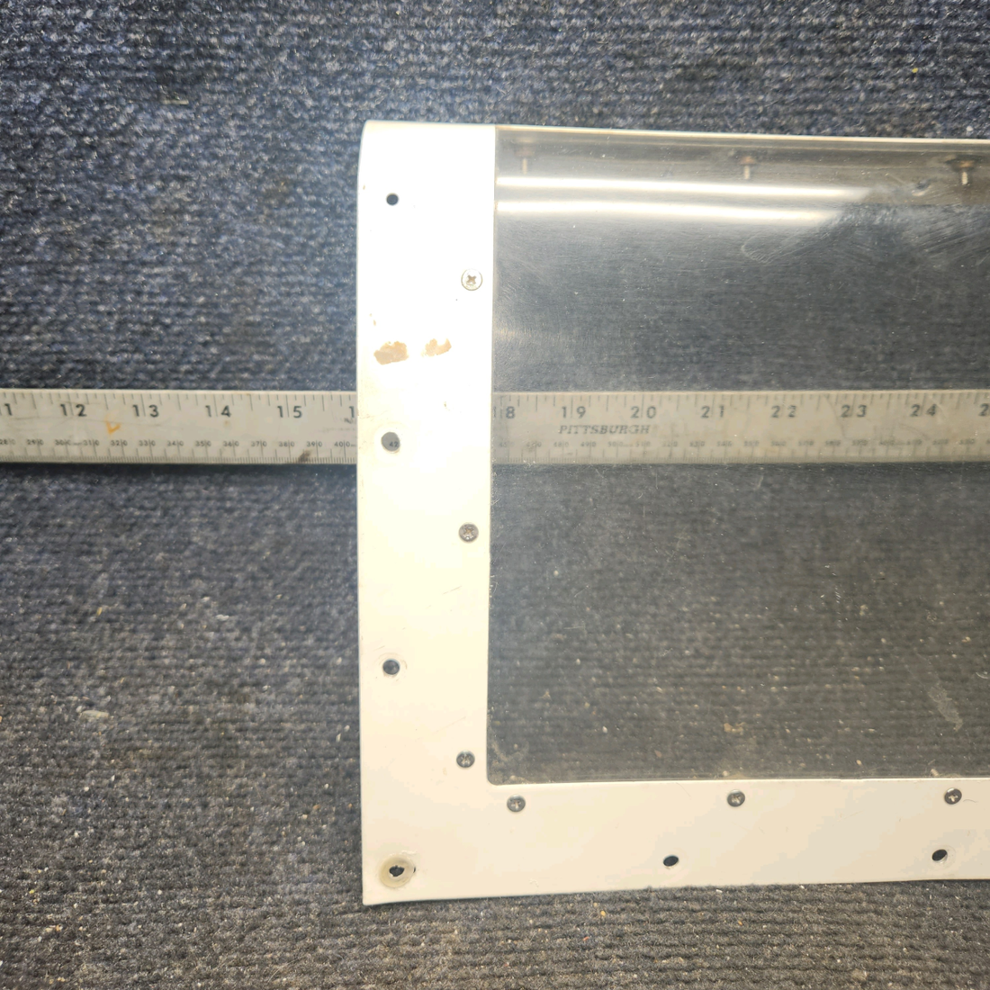 Used aircraft parts for sale, 169-110000-247 Beechcraft C23 SUNDOWNER Landing Light window LH / RH