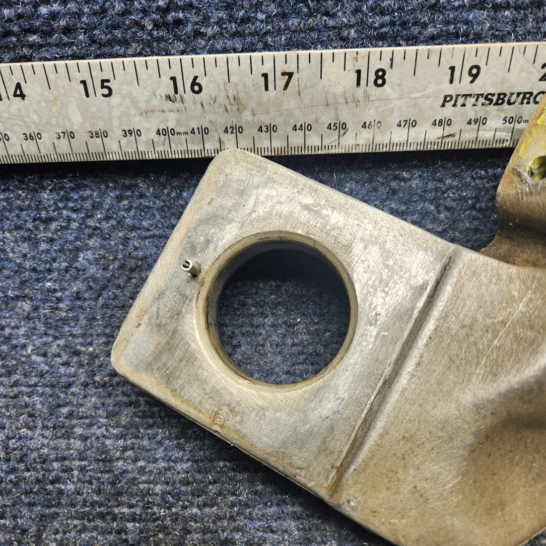 Used aircraft parts for sale, 35-910027-11 Beechcraft F33A FITTING LH FORWARD ENGINE MOUNT