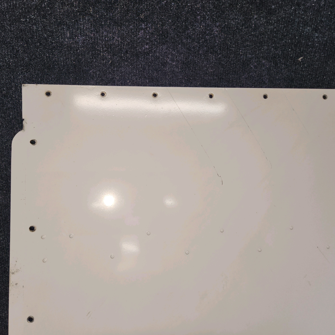 Used aircraft parts for sale, 0523521-19 Cessna 172E Fuel Tank Cover with Indent LH