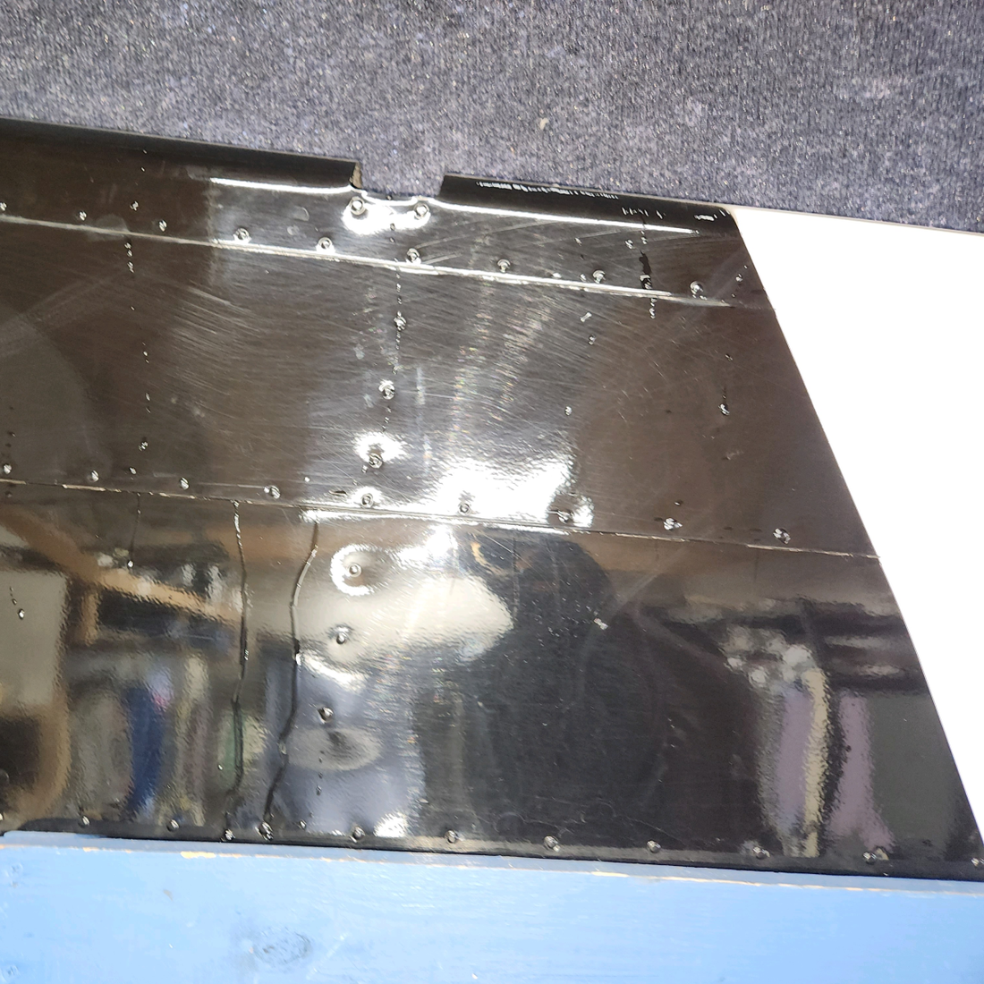 Used aircraft parts for sale, 0531006-66 Cessna 172E Rudder Assembly