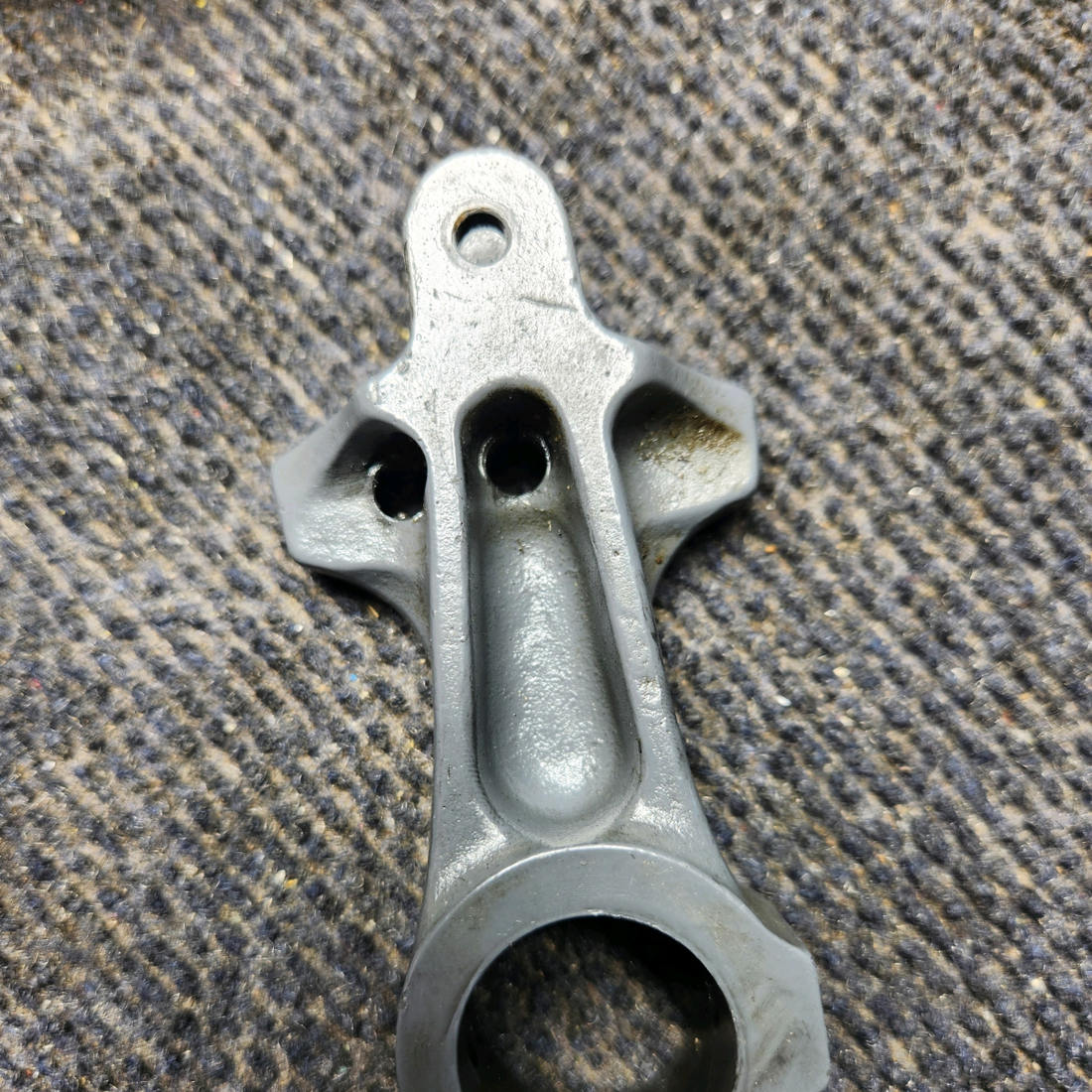 Used aircraft parts for sale, 35-524300 Beechcraft 35-33 Pilot Pedal Lower Arm Assembly