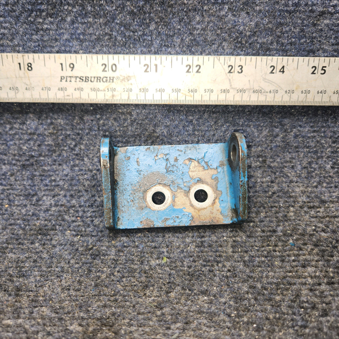 Used aircraft parts for sale, 07A19474 Lycoming O-320 Piper PA28-140 Alternator Support Bracket