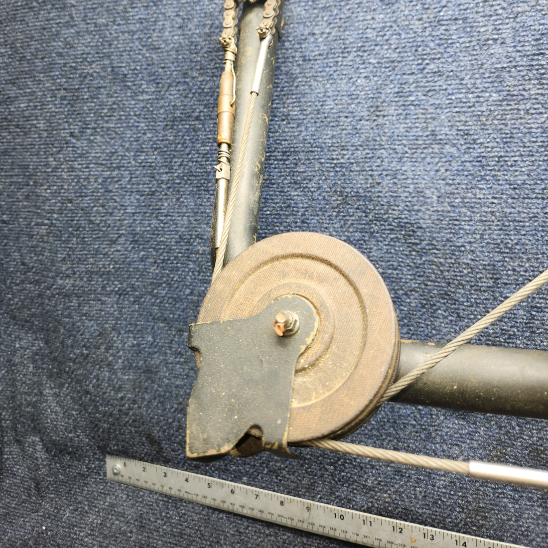 Used aircraft parts for sale, 2460033-1 Cessna 172RG WHEEL ASSY- YOKE STEERING