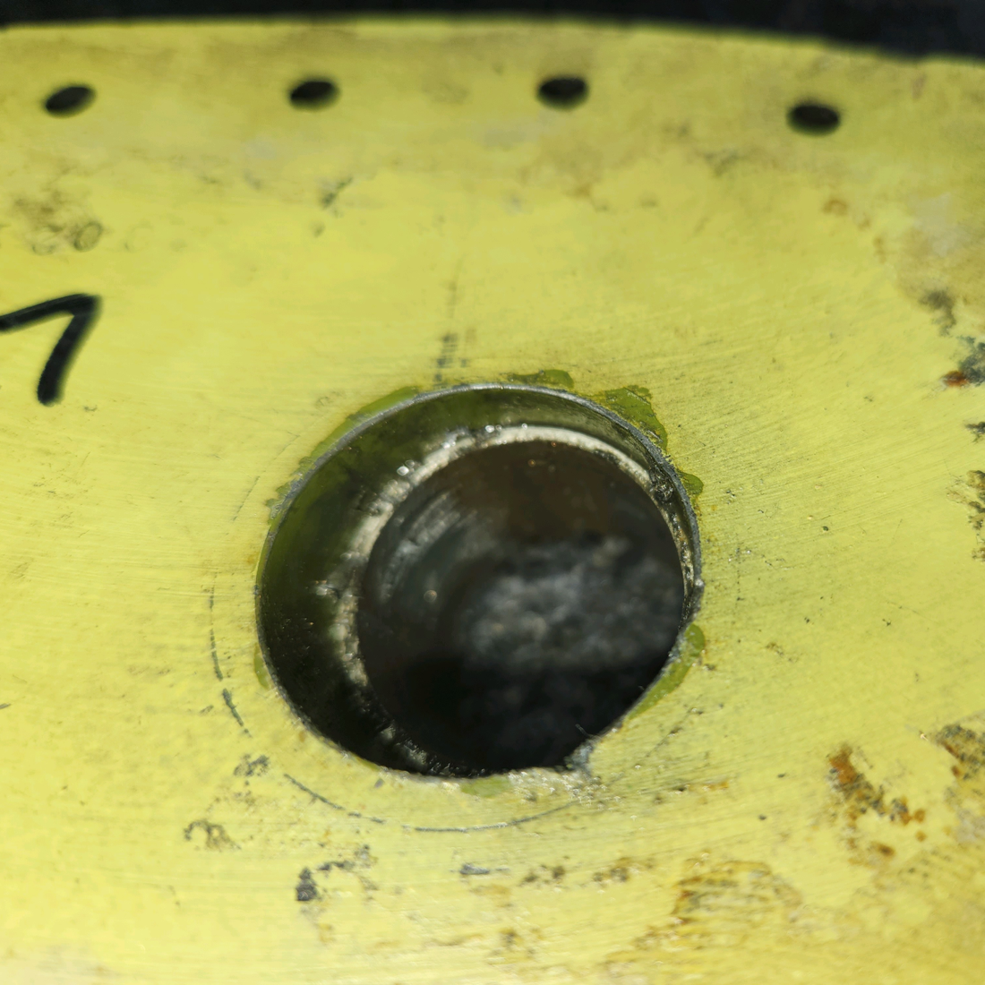 Used aircraft parts for sale, 169-110021-9 Beechcraft A24R Landing Gear Fitting LH