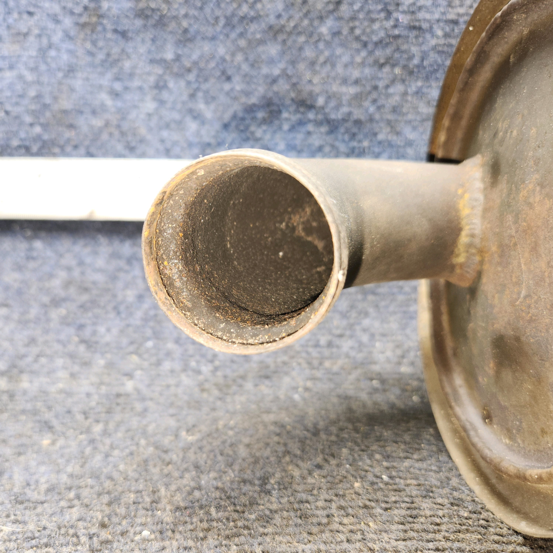 Used aircraft parts for sale, 0550176-43 Continental O-300 Cessna C175 Muffler Weld Assy - LH