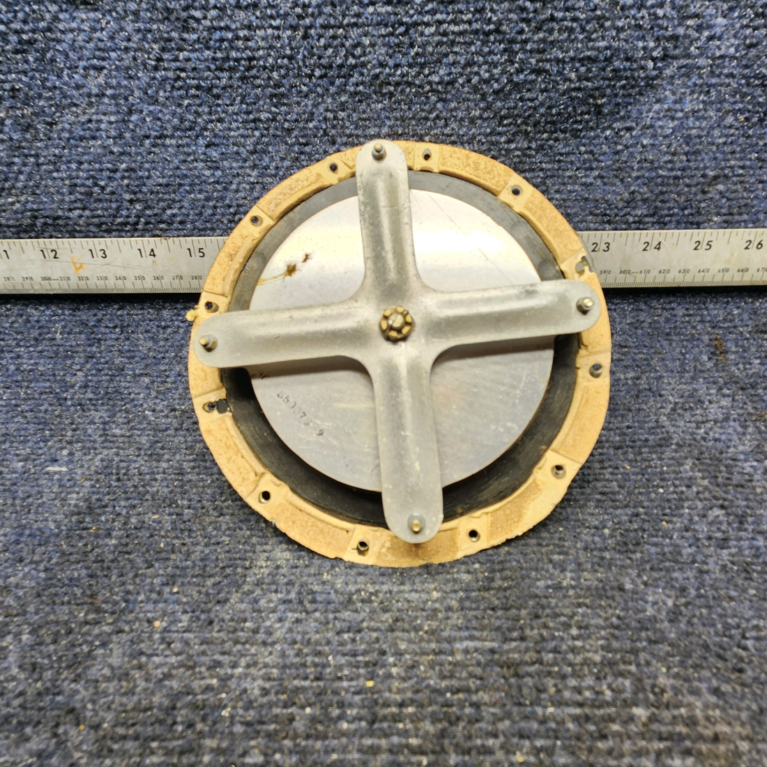 Used aircraft parts for sale, 35-550054 Beechcraft F33A PILOTS COLD AIR VALVE ASSEMBLY