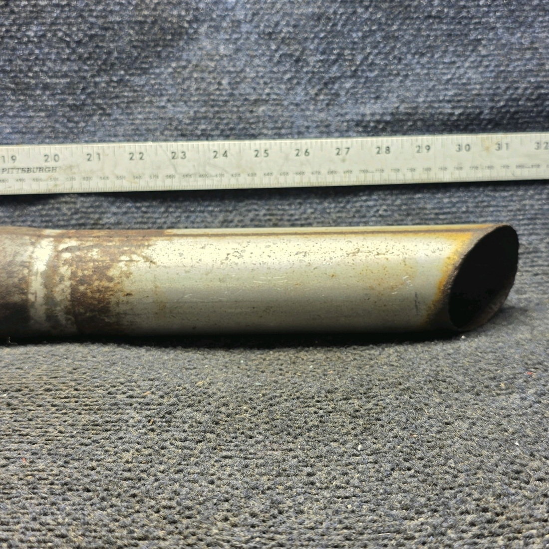 Used aircraft parts for sale, 0550176-54 Cessna 172F Tailpipe Assembly