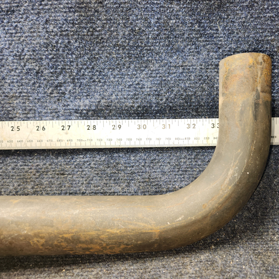 Used aircraft parts for sale, 38137-004 Lycoming IO-540-K1G5 Piper PA32RT-300 Exhaust Stack - LH Forward