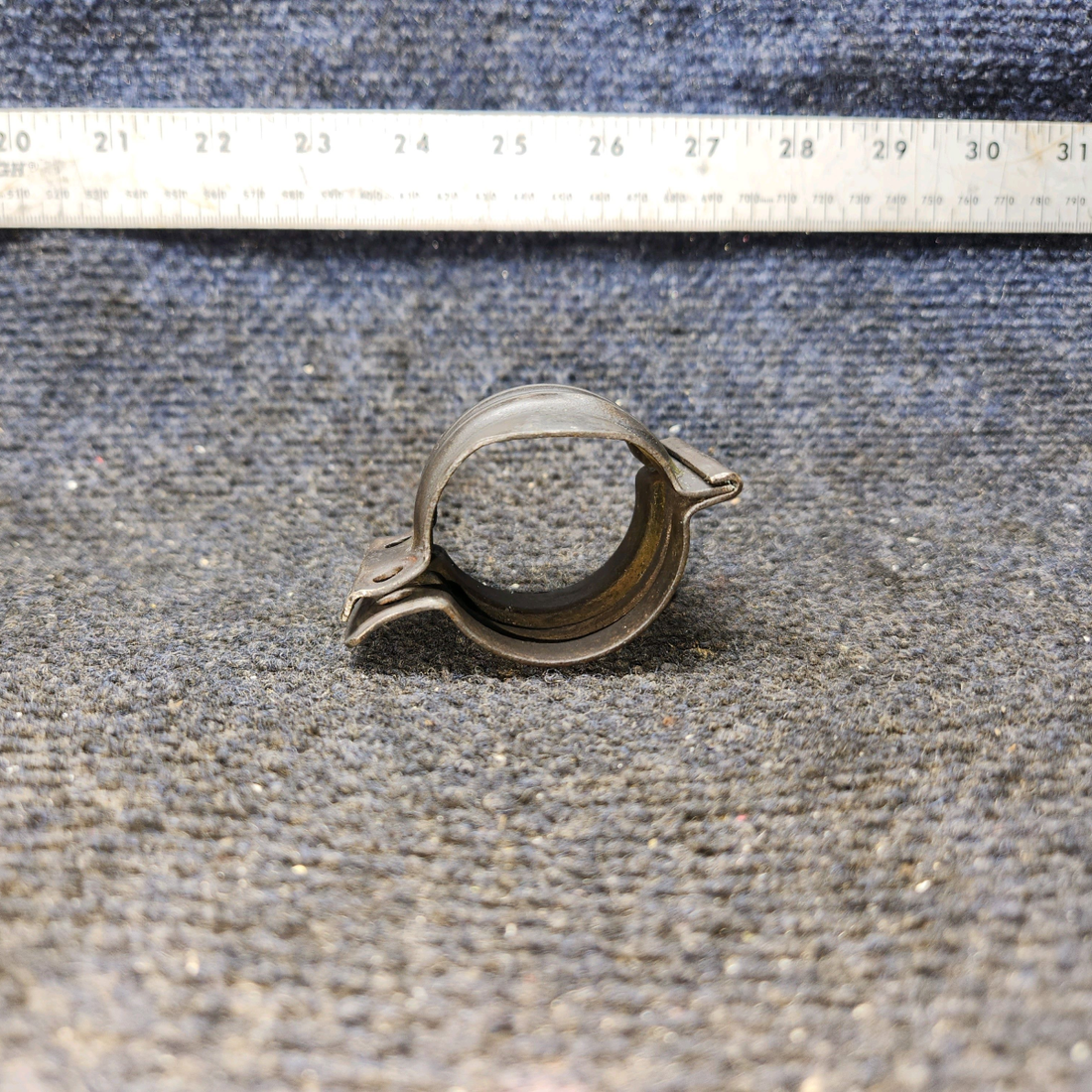 Used aircraft parts for sale, 0550176-50 Continental O-300-D Cessna 172 Exhaust Clamp Assy