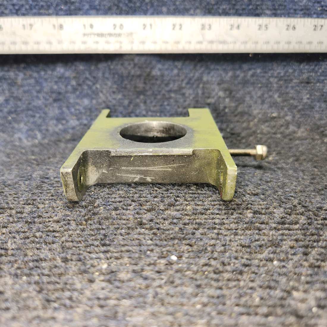 Used aircraft parts for sale, 62421-001 Piper PA28-161 Fitting Assembly  Flap Torque Tube - RH