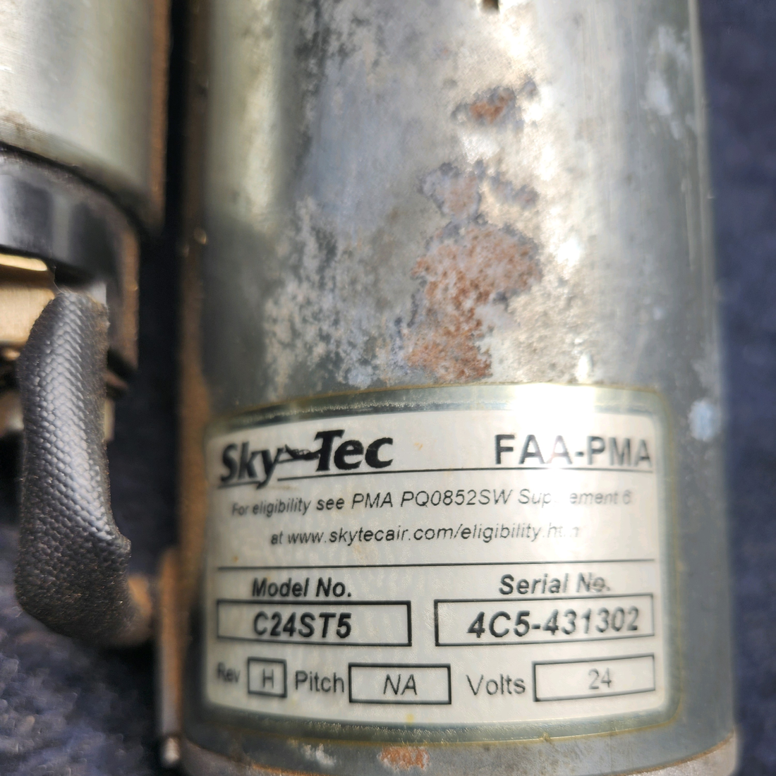 Used aircraft parts for sale, C24ST5 Sky-Tec  [part_model] Texas Several STARTER ASSY - 24V, EXTERNAL SOLENOID NOT WORKING CORE