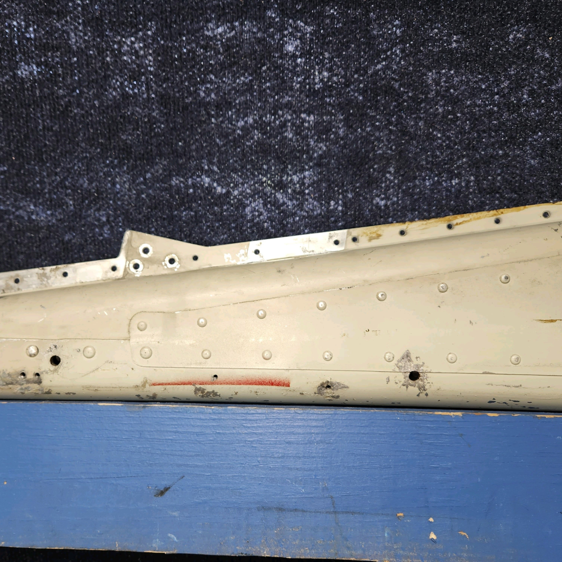 Used aircraft parts for sale, 0513007-5 Cessna 172E Front Doorpost Bulkhead Assembly LH