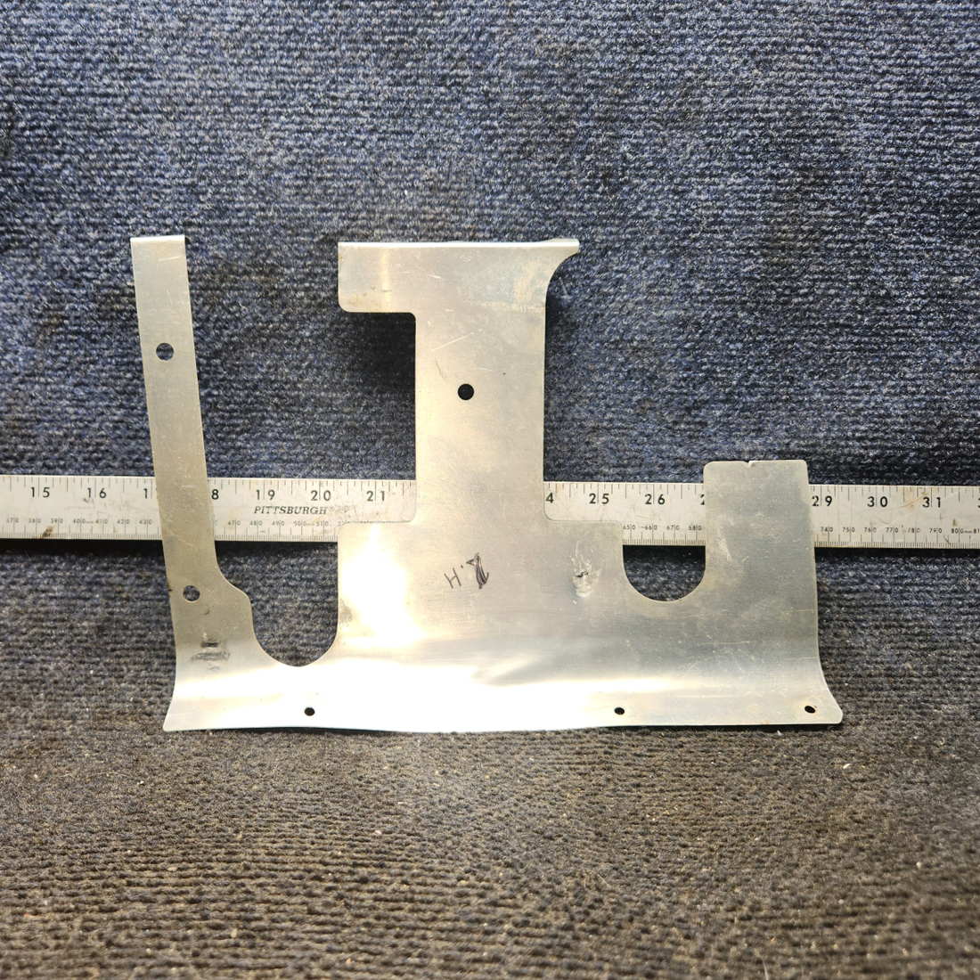 Used aircraft parts for sale, 0411599-5 cessna 150G Rudder Bar Shield - LH
