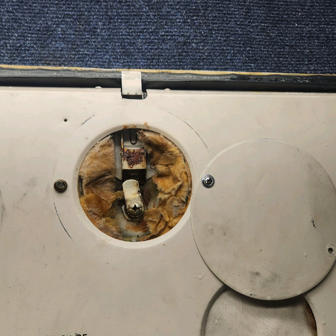 Used aircraft parts for sale, 66793-018 piper PA-28-181 Baggage Door Assembly w/ Lock & Latch