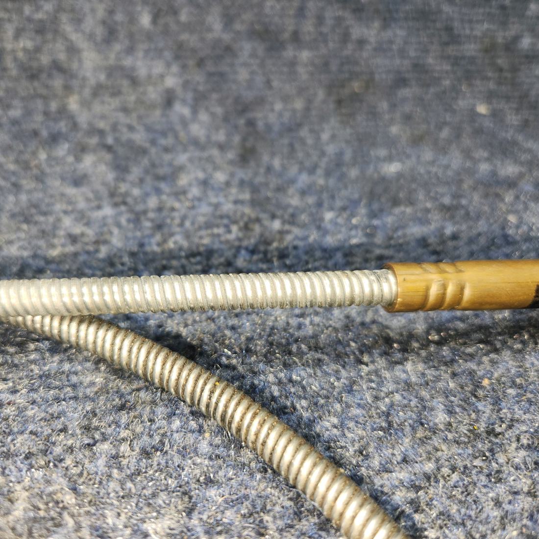 Used aircraft parts for sale, 455-177 PIPER PA-24-250 Carburetor Heat Control Cable (Length: 53.5”)
