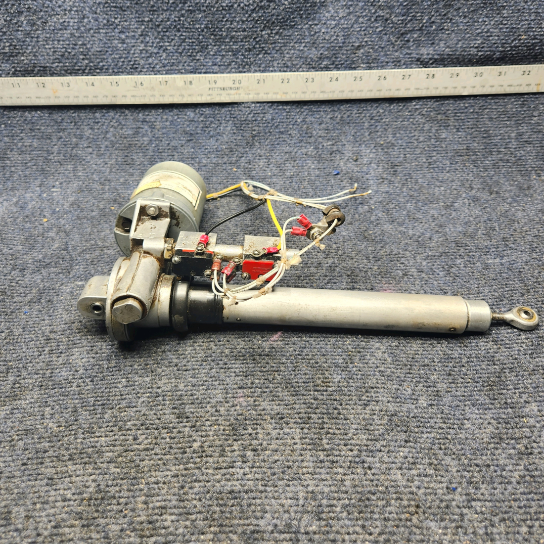 Used aircraft parts for sale, 750105-001 Mooney M20K MOONEY FLAP ACTUATOR W MOTOR 14V