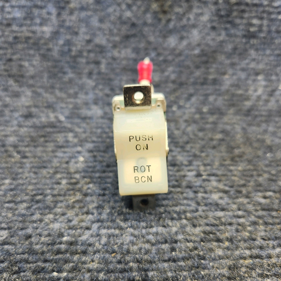 Used aircraft parts for sale, 930023-103 klixon MOONEY M20J ROT BCN  ROCKER SWITCH