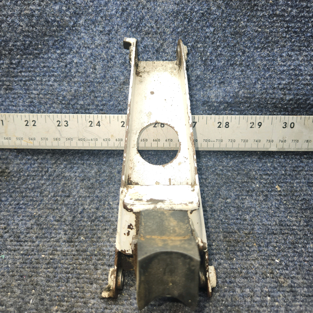 Used aircraft parts for sale, 63383-000 Piper PA28-140 Nose Gear Lower Torque Link Assembly