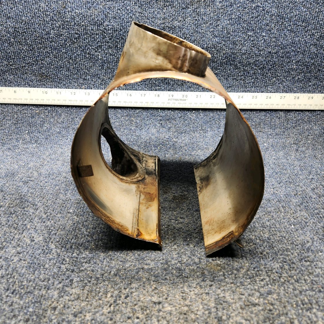 Used aircraft parts for sale, 35-950129-1 BEECHCRAFT F35 SHROUND ASSY EXHAUST