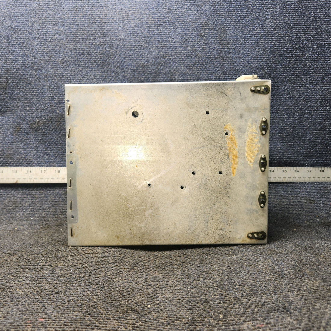 Used aircraft parts for sale, 0513320-8, 0513321-1 Cessna 172 E Map Box & Door Assembly - Black