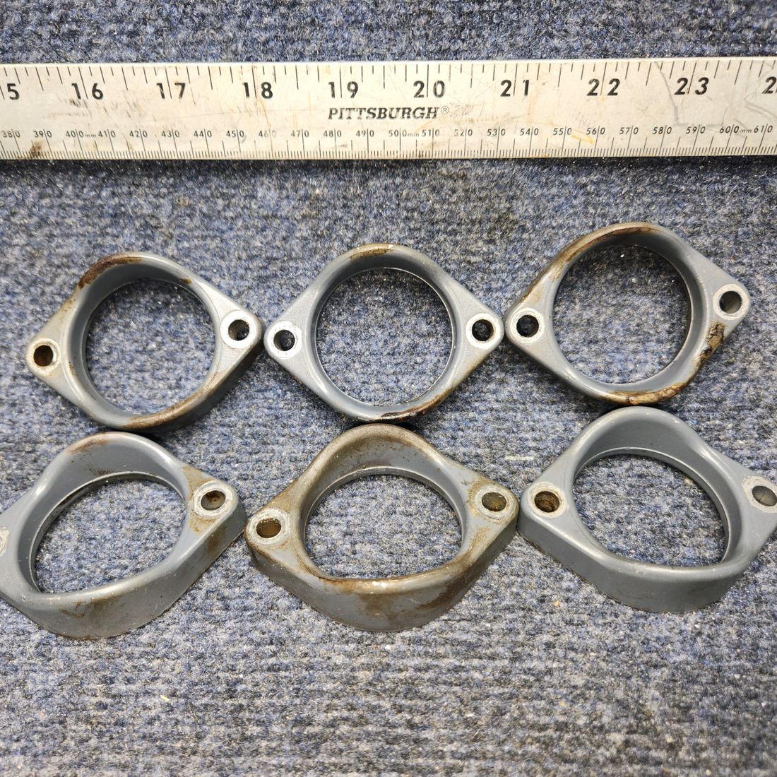 Used aircraft parts for sale, 73346 Lycoming O-540 PIPER PA-24-250 Upper Intake Pipe Flange " price is for each"