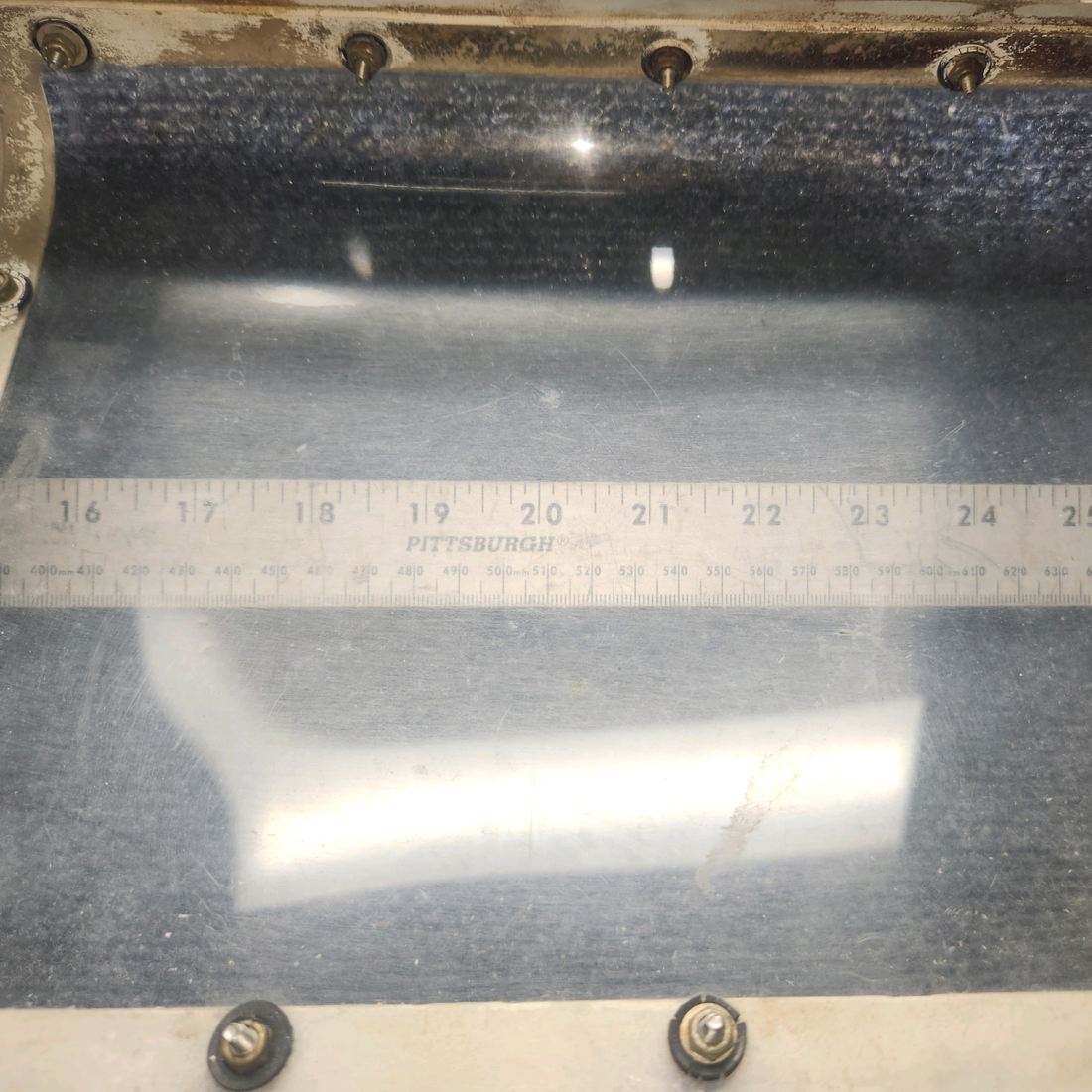 Used aircraft parts for sale, 169-110000-247 Beechcraft C23 SUNDOWNER Landing Light window LH / RH