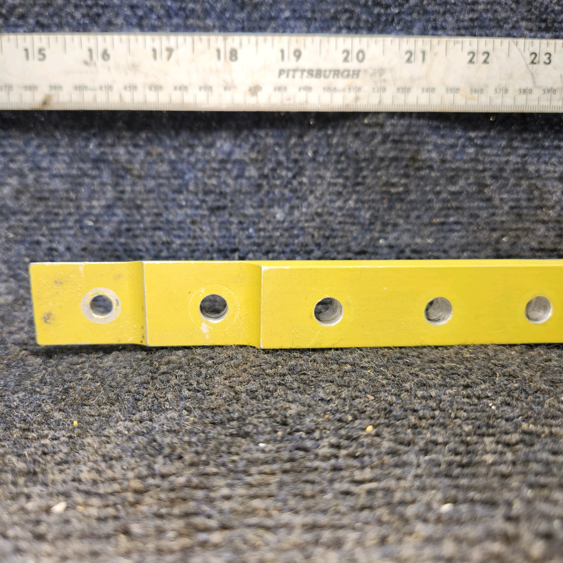 Used aircraft parts for sale, 169-110019 Beechcraft C23 SUNDOWNER Aft Lower Spar Cap Splice Fitting