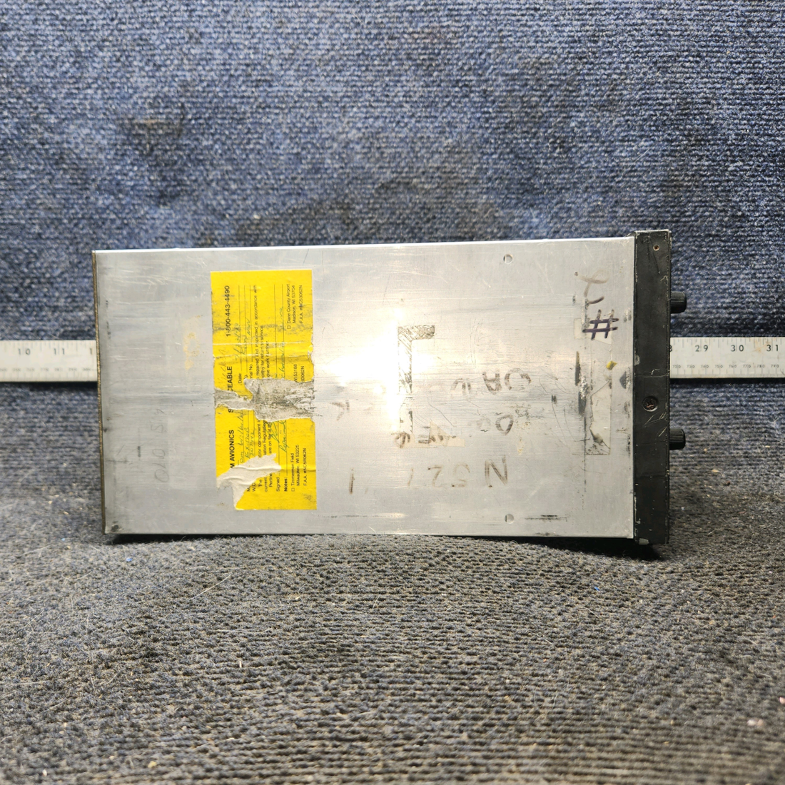 Used aircraft parts for sale, 069-1020-00 King MAC 1700 Piper PA28-161 14V Nav/Com with MAC 1700 Conversion