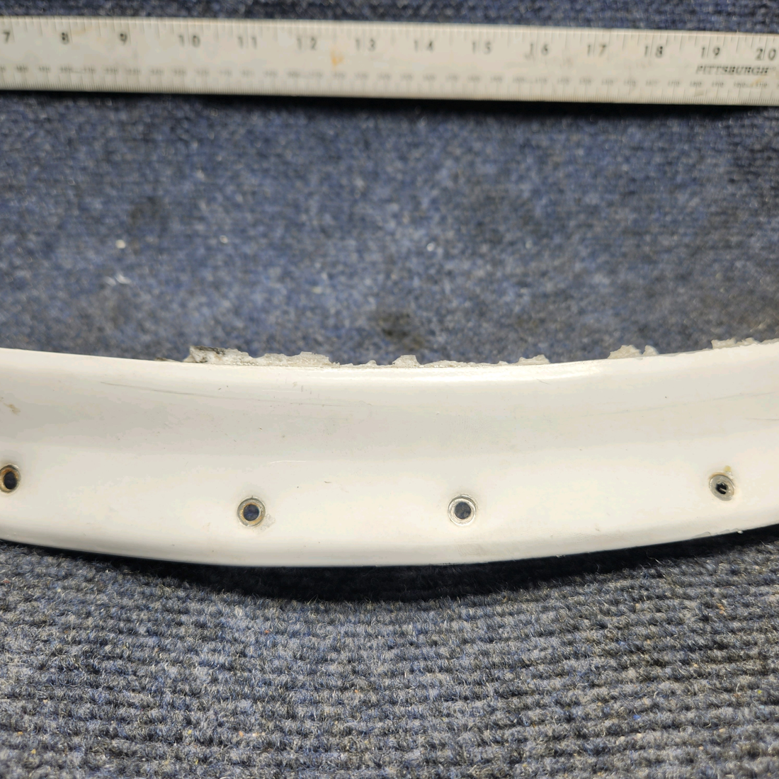 Used aircraft parts for sale, 63070-005 PIPER PA28-161 Warrior III OUTSIDE WINDSHIELD COLLAR RH