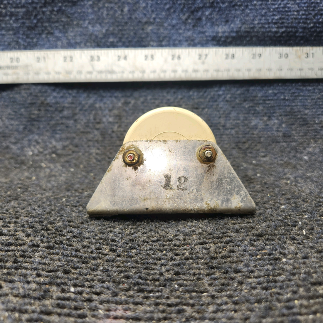 Used aircraft parts for sale, S1407-6, 0713738-3 Cessna 172F Stall Warning Horn with Bracket