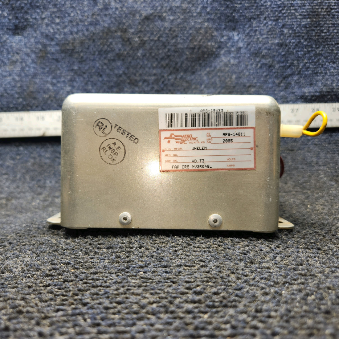 Used aircraft parts for sale, HD,T3 Whelen Stobe Power Supply (12V)